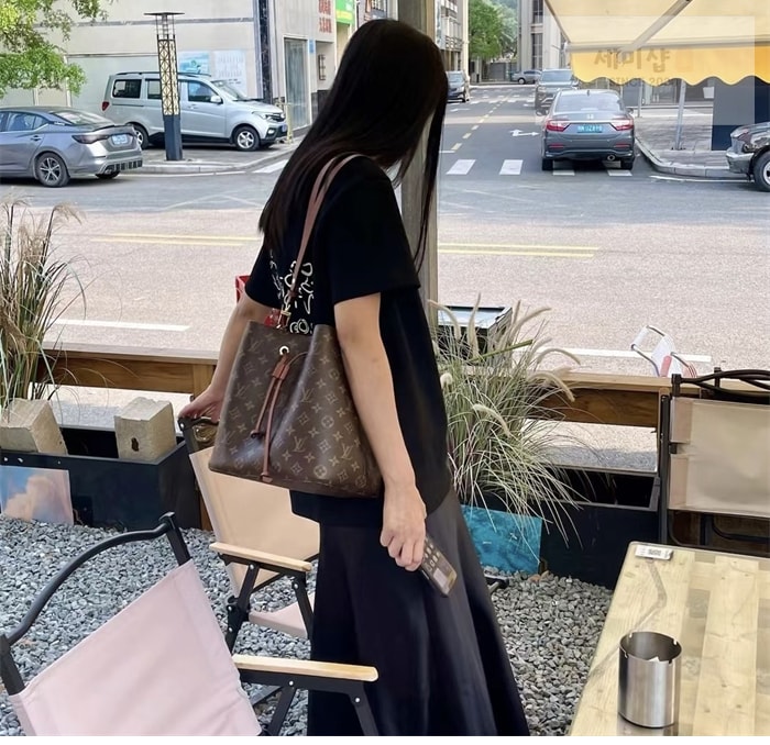 Louis Vuitton 루이비통 네오노에 MM 카라멜 모노그램 M44887 모노그램 Bag 1번 이미지