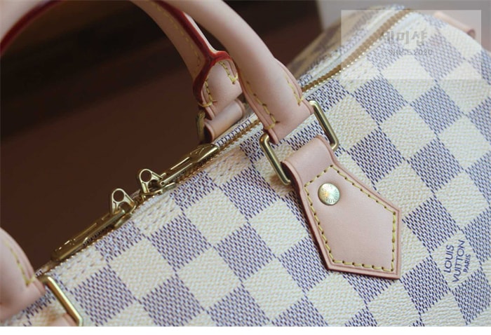 Louis Vuitton 루이비통 다미에 아주르 스피디 반둘리에 30 N41373 아주르 다미에 Bag 8번 이미지