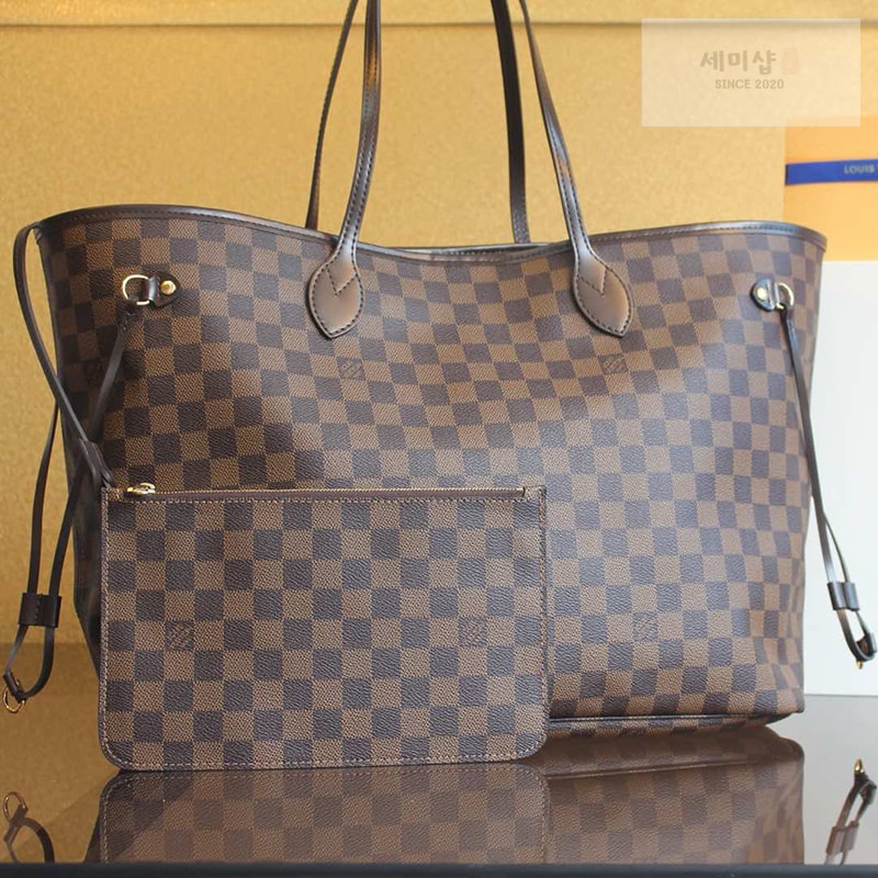 Louis Vuitton 루이비통 다미에 에벤 네버풀 GM N41357 다미에 Bag 1번 이미지