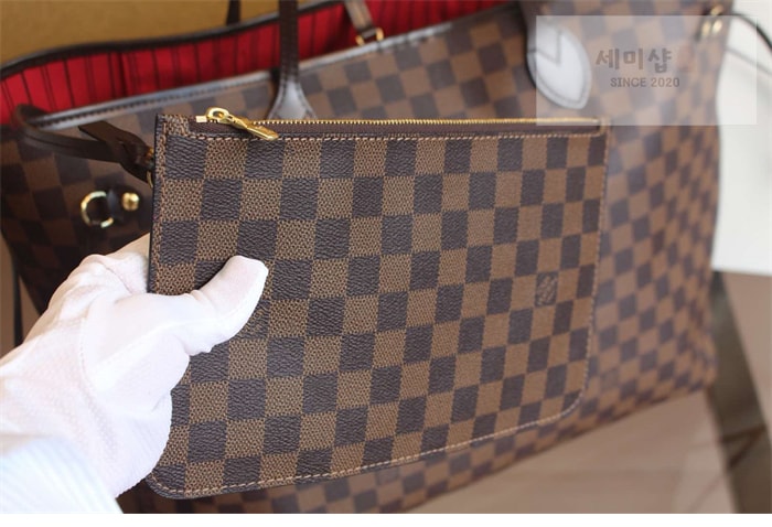 Louis Vuitton 루이비통 다미에 에벤 네버풀 GM N41357 다미에 Bag 7번 이미지