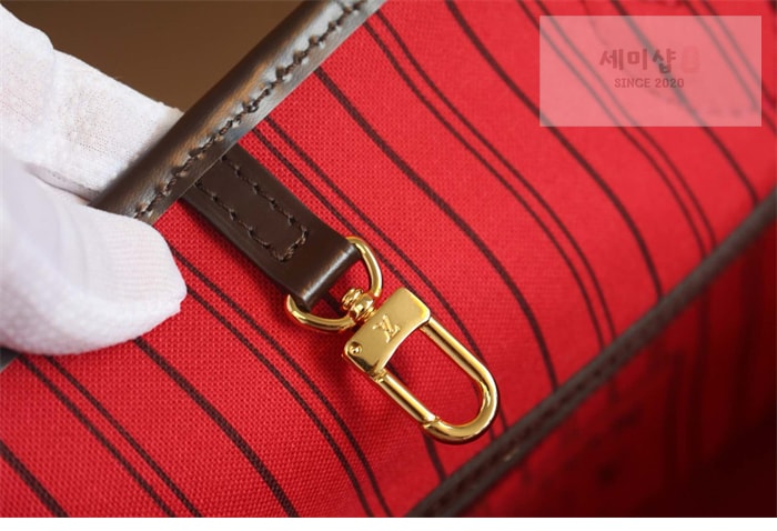 Louis Vuitton 루이비통 다미에 에벤 네버풀 GM N41357 다미에 Bag 4번 이미지