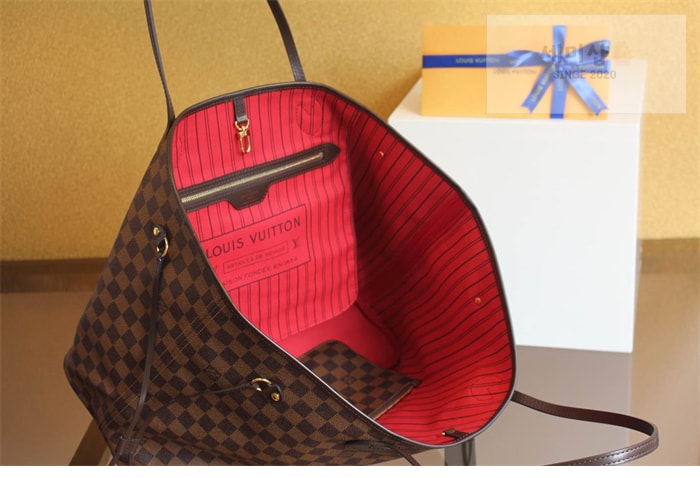 Louis Vuitton 루이비통 다미에 에벤 네버풀 GM N41357 다미에 Bag 6번 이미지