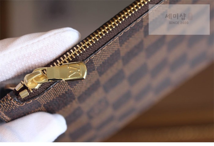 Louis Vuitton 루이비통 다미에 에벤 네버풀 MM N41357 다미에 Bag 5번 이미지