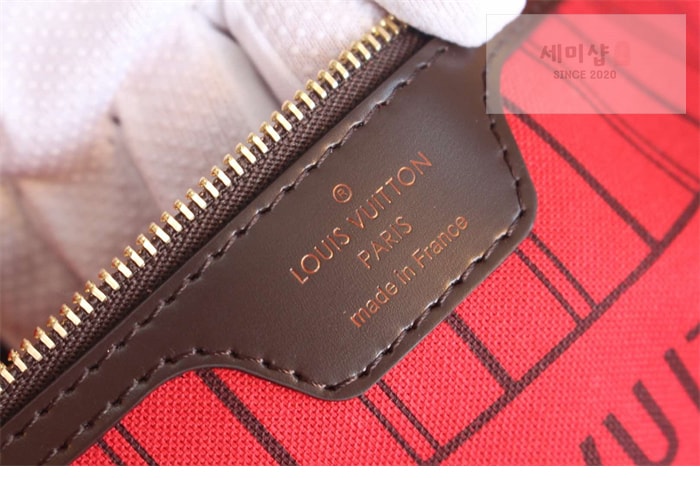 Louis Vuitton 루이비통 다미에 에벤 네버풀 MM N41357 다미에 Bag 4번 이미지