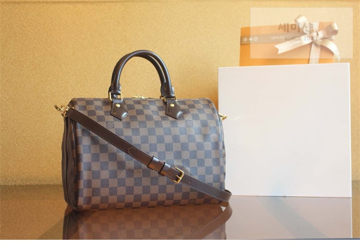 Louis Vuitton 루이비통 다미에 에벤 스피디 반둘리에 30 N41367 다미에 Bag 5번 이미지