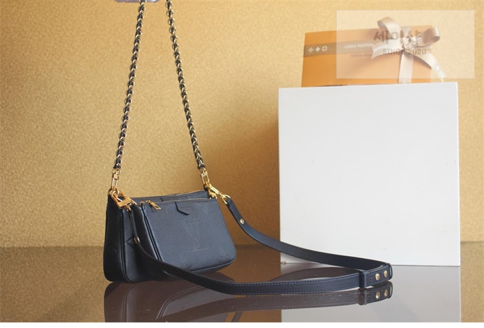 Louis Vuitton 루이비통 멀티 포쉐트 악세수아 앙프렝뜨 모노그램 M80399 블랙 Bag 3번 이미지