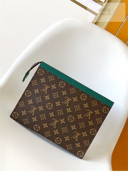 Louis Vuitton 루이비통 모노그램 포쉐트 보야주 MM 보르네오 그린 M12819 모노그램 Bag 4번 이미지