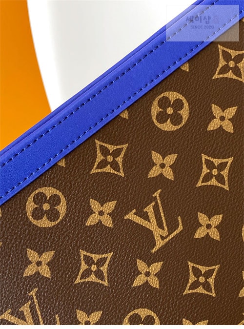 Louis Vuitton 루이비통 모노그램 포쉐트 보야주 MM 블루 M12819 모노그램 Bag 9번 이미지
