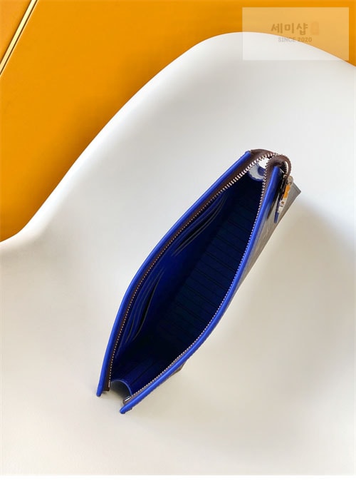 Louis Vuitton 루이비통 모노그램 포쉐트 보야주 MM 블루 M12819 모노그램 Bag 3번 이미지