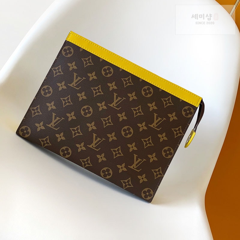 Louis Vuitton 루이비통 모노그램 포쉐트 보야주 MM 옐로우 M82860 모노그램 Bag 7번 이미지