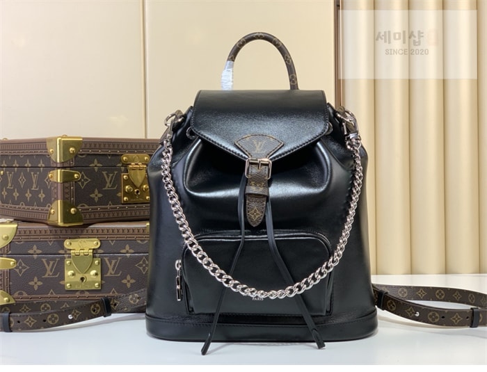 Louis Vuitton 루이비통 몽수리 백팩 PM M12587 블랙 Bag 10번 이미지
