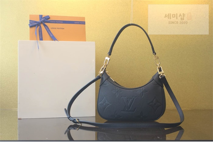 Louis Vuitton 루이비통 바가텔 앙프렝뜨 모노그램 M46002 블랙 Bag 2번 이미지