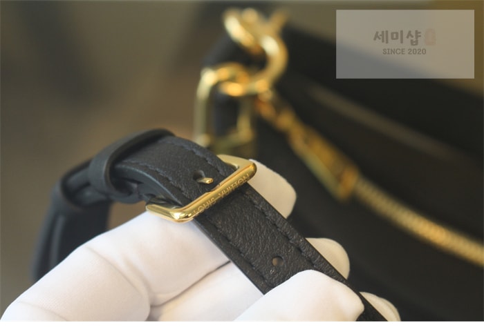 Louis Vuitton 루이비통 바가텔 앙프렝뜨 모노그램 M46002 블랙 Bag 6번 이미지