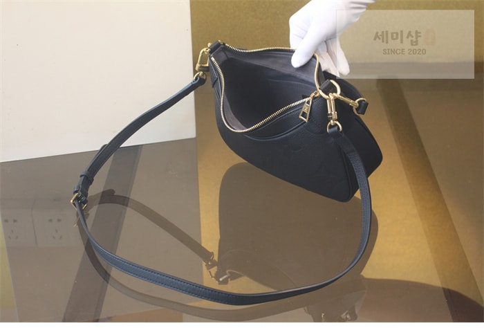 Louis Vuitton 루이비통 바가텔 앙프렝뜨 모노그램 M46002 블랙 Bag 8번 이미지