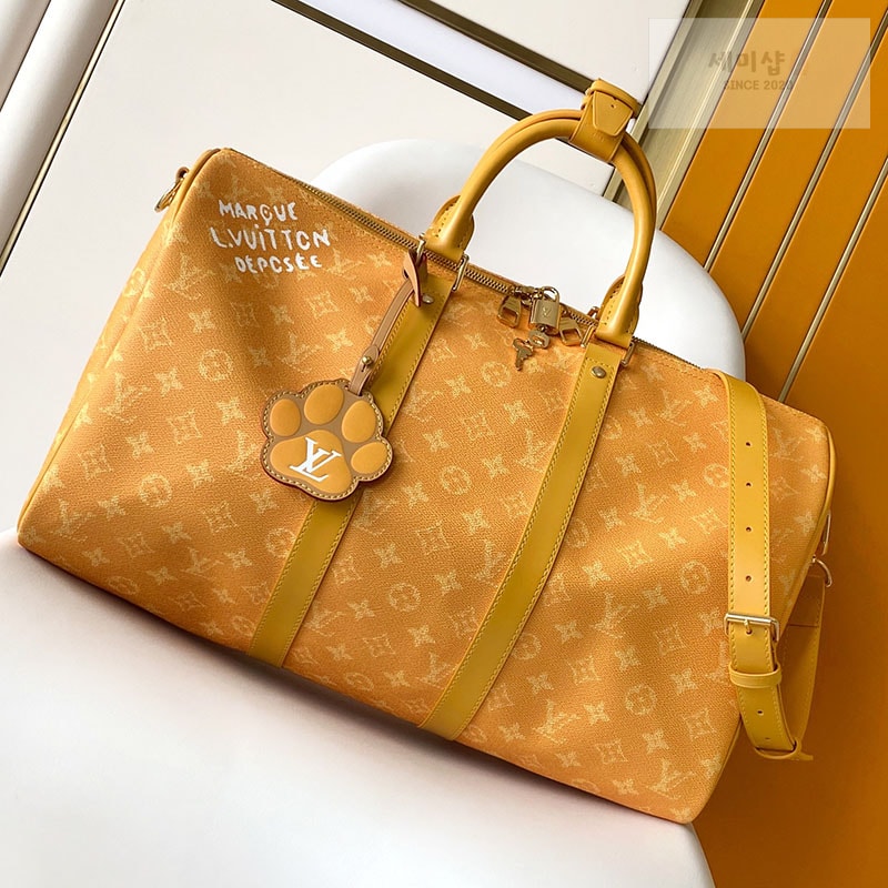 Louis Vuitton 루이비통 반둘리에 45 키폴 모노그램 헤리티지 캔버스 M12880 헤리티지 옐로우 Bag 6번 이미지