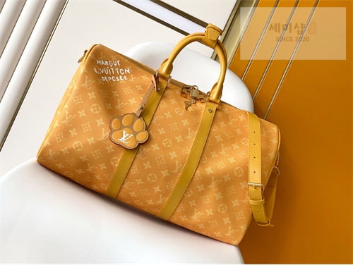Louis Vuitton 루이비통 반둘리에 45 키폴 모노그램 헤리티지 캔버스 M12880 헤리티지 옐로우 Bag 3번 이미지