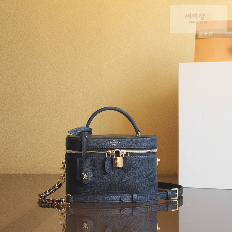 Louis Vuitton 루이비통 베니티 PM 앙프렝뜨 모노그램 M45598 블랙 Bag 3번 이미지