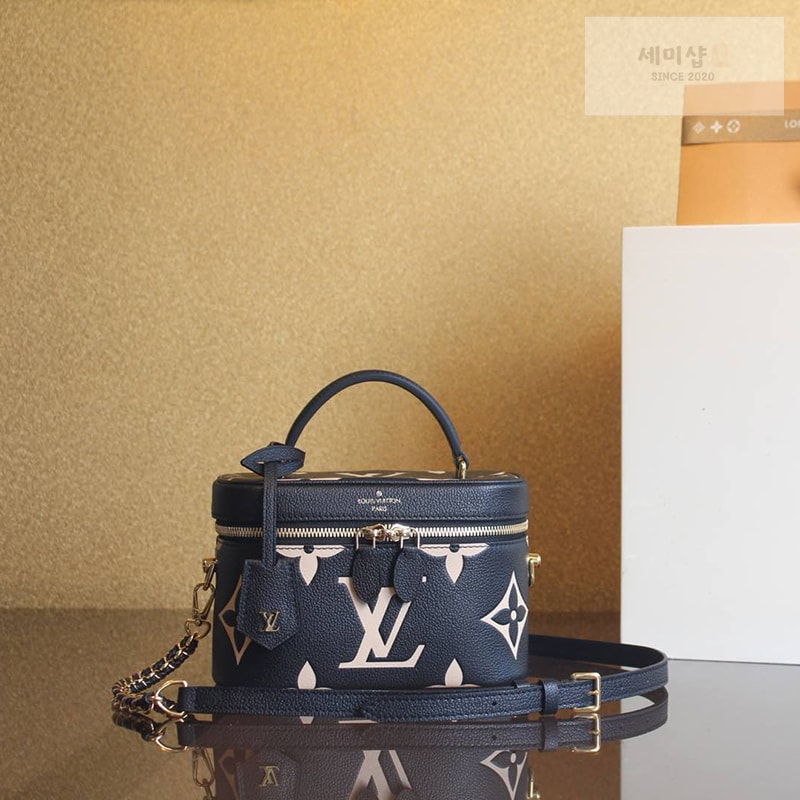 Louis Vuitton 루이비통 베니티 PM 앙프렝뜨 모노그램 M45780 블랙바이컬러 Bag 2번 이미지