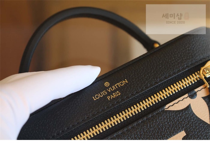 Louis Vuitton 루이비통 베니티 PM 앙프렝뜨 모노그램 M45780 블랙바이컬러 Bag 7번 이미지