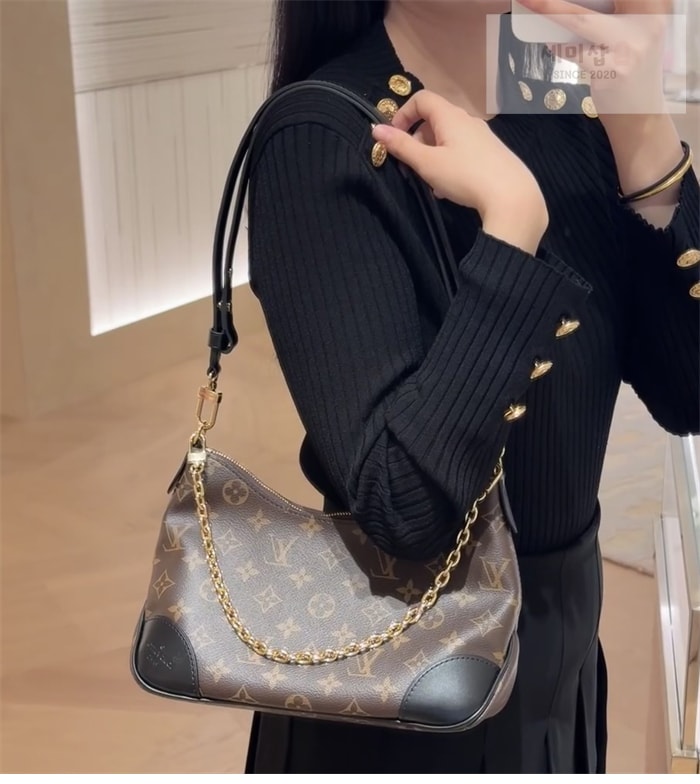 Louis Vuitton 루이비통 불로뉴 PM 블랙 모노그램 M45831 모노그램 Bag 9번 이미지