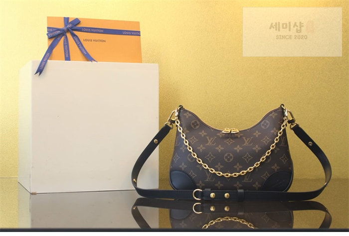 Louis Vuitton 루이비통 불로뉴 PM 블랙 모노그램 M45831 모노그램 Bag 4번 이미지