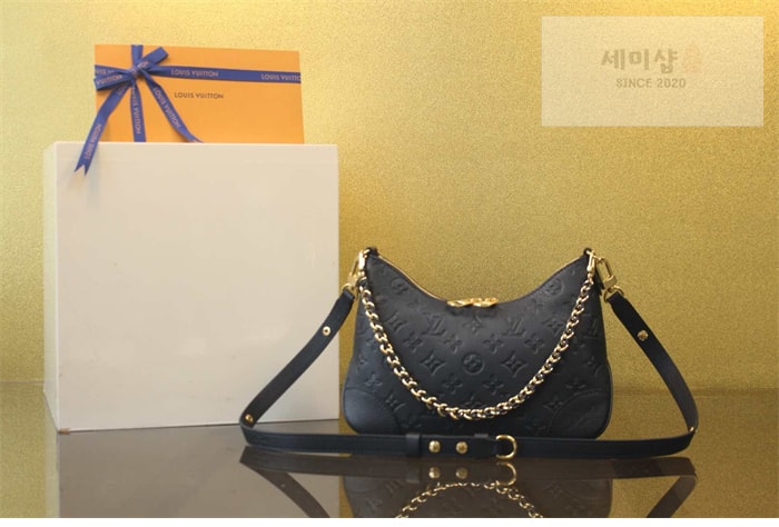 Louis Vuitton 루이비통 불로뉴 PM 앙프렝뜨 모노그램 M12930 블랙 Bag 4번 이미지