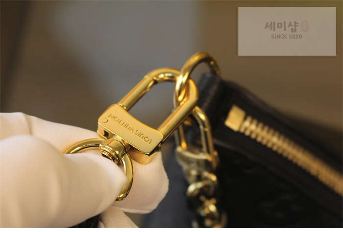 Louis Vuitton 루이비통 불로뉴 PM 앙프렝뜨 모노그램 M12930 블랙 Bag 5번 이미지