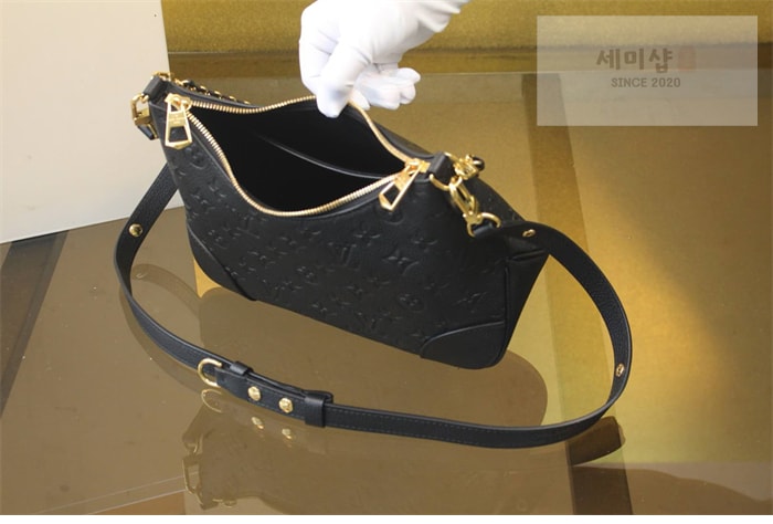 Louis Vuitton 루이비통 불로뉴 PM 앙프렝뜨 모노그램 M12930 블랙 Bag 10번 이미지