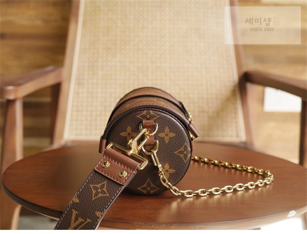 Louis Vuitton 루이비통 빠삐용 트렁크 핸드백 모노그램 캔버스 M57835 / 커스텀 철물 모노그램 Bag 7번 이미지