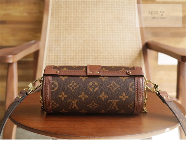 Louis Vuitton 루이비통 빠삐용 트렁크 핸드백 모노그램 캔버스 M57835 / 커스텀 철물 모노그램 Bag 3번 이미지