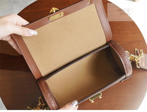 Louis Vuitton 루이비통 빠삐용 트렁크 핸드백 모노그램 캔버스 M57835 / 커스텀 철물 모노그램 Bag 8번 이미지