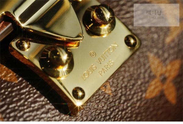 Louis Vuitton 루이비통 빠삐용 트렁크 핸드백 모노그램 캔버스 M57835 / 커스텀 철물 모노그램 Bag 17번 이미지