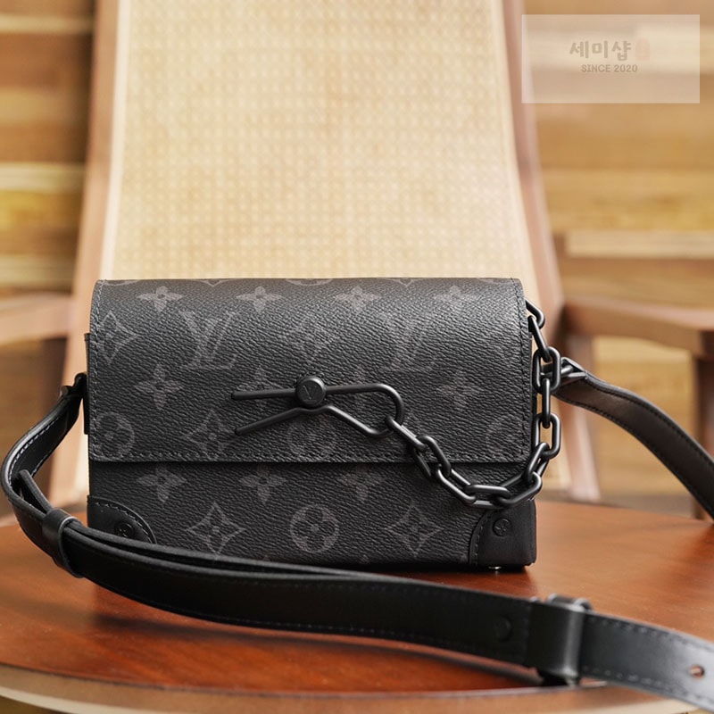 Louis Vuitton 루이비통 스티머 윌릿 숄더 크로스백 M81783 이클립스 모노그램 Bag 8번 이미지