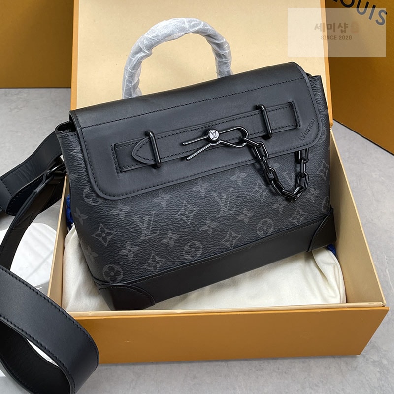 Louis Vuitton 루이비통 스티머 이클립스 모노그램 M46953 이클립스 모노그램 Bag 12번 이미지