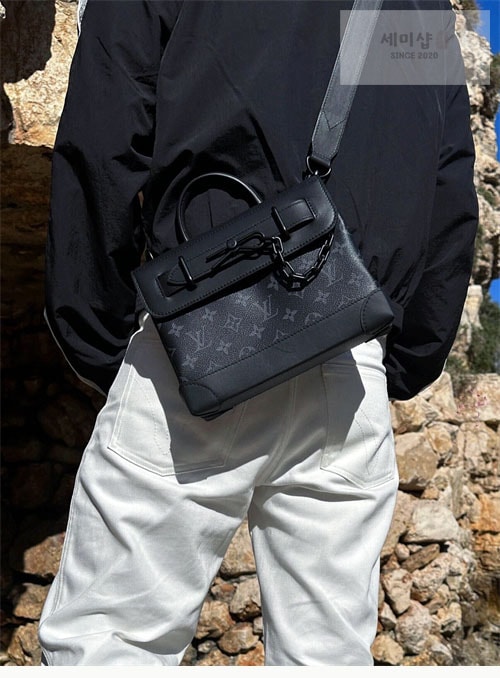 Louis Vuitton 루이비통 스티머 이클립스 모노그램 M46953 이클립스 모노그램 Bag 7번 이미지
