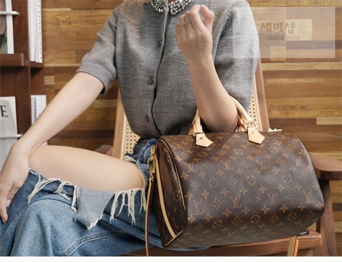 Louis Vuitton 루이비통 스피디 나노 모노그램 크로스백 M41112 / 구형 모노그램 Bag 9번 이미지