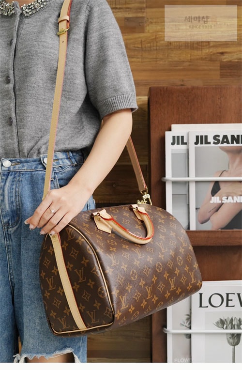Louis Vuitton 루이비통 스피디 나노 모노그램 크로스백 M41112 / 구형 모노그램 Bag 4번 이미지