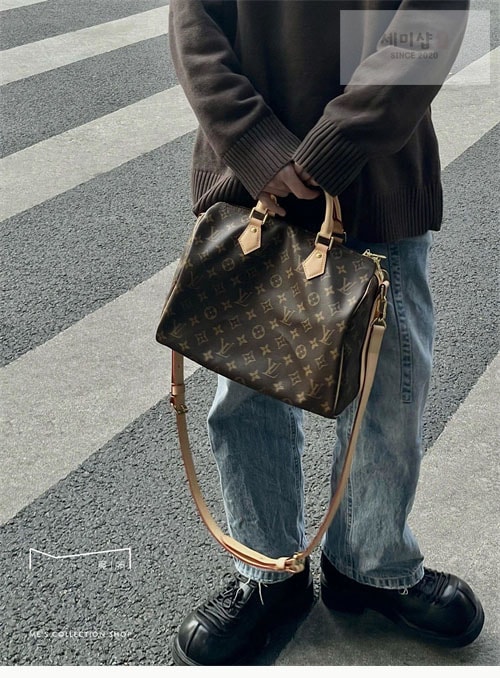 Louis Vuitton 루이비통 스피디 나노 모노그램 크로스백 M41112 / 구형 모노그램 Bag 10번 이미지
