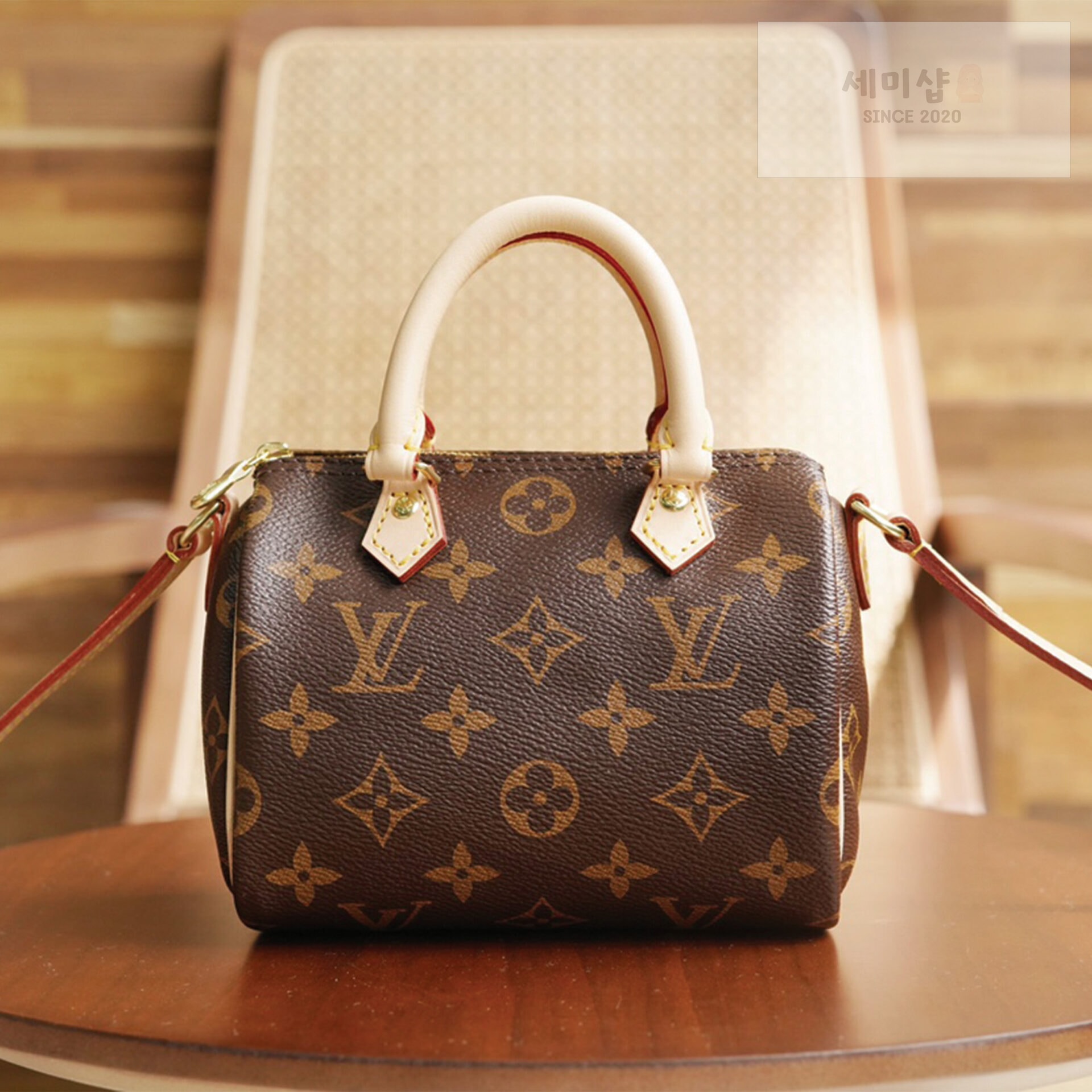 Louis Vuitton 루이비통 스피디 반둘리에 모노그램 나노 백 M81085 / 구형 모노그램 Bag 1번 이미지