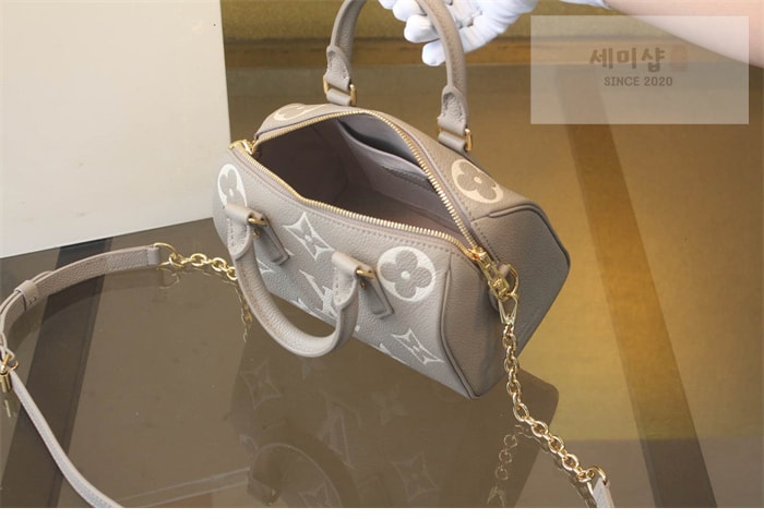 Louis Vuitton 루이비통 스피디 반둘리에 20 앙프렝뜨 모노그램 M46575 바이컬러갈렛 Bag 10번 이미지