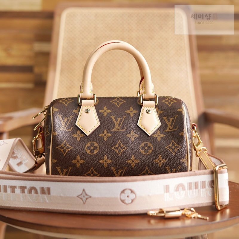 Louis Vuitton 루이비통 스피디 반둘리에 20 토트백 M46222 모노그램 Bag 1번 이미지
