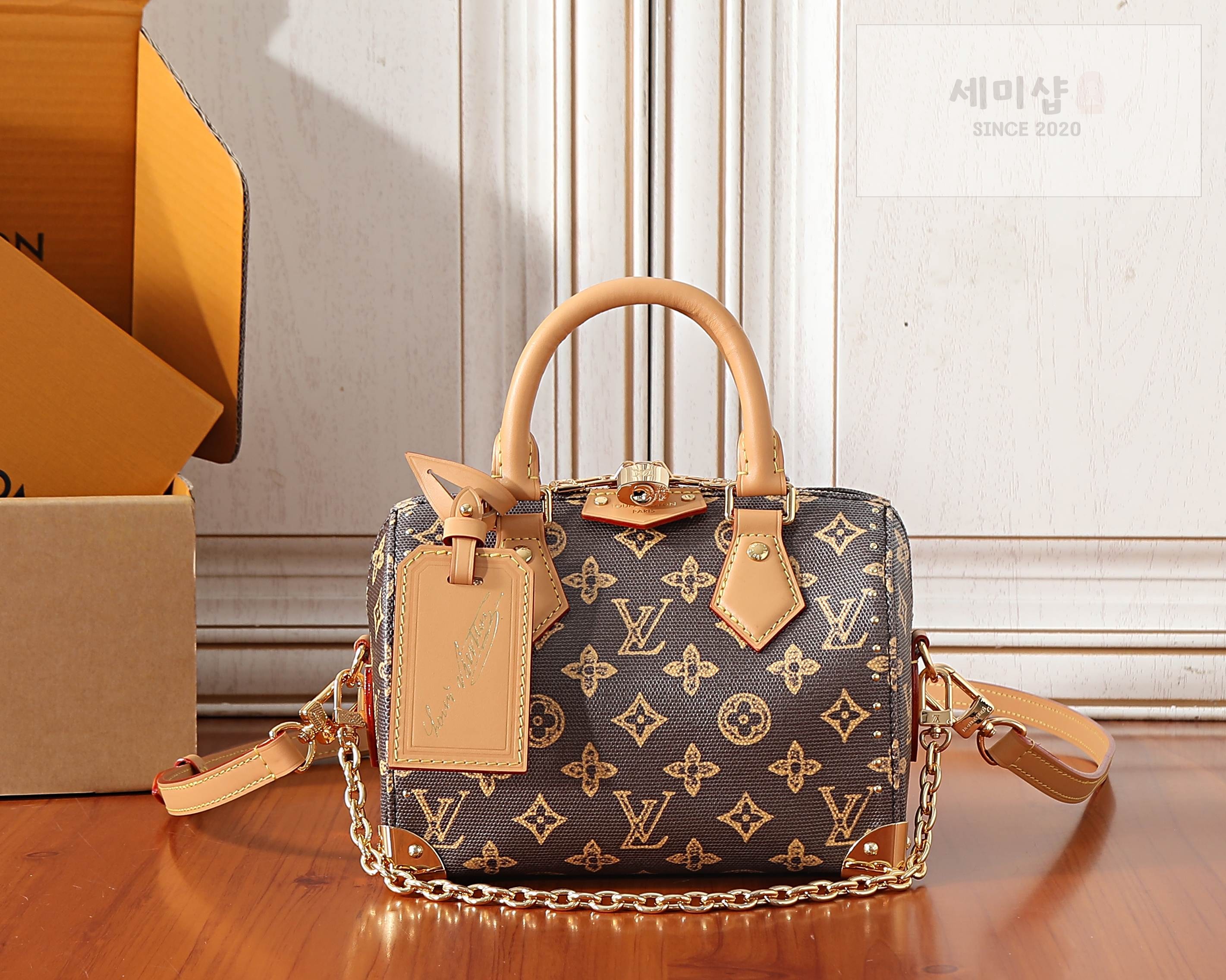 루이비통 루이비통 스피디 트렁크 20 오리진 캔버스 Bag 1번 이미지