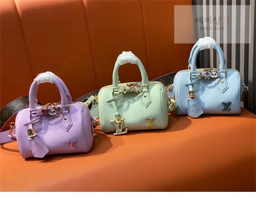Louis Vuitton 루이비통 스피디 18 M24605 퍼플 Bag 10번 이미지