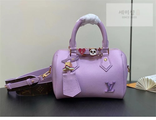 Louis Vuitton 루이비통 스피디 18 M24605 퍼플 Bag 1번 이미지