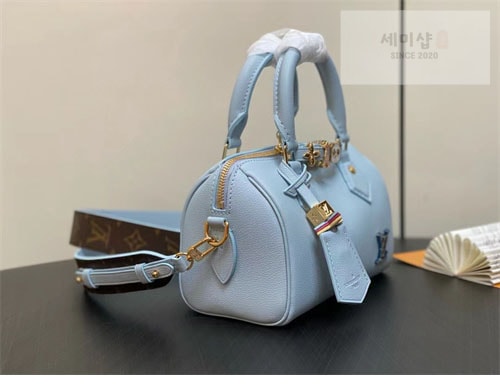 Louis Vuitton 루이비통 스피디 18 M24605 퍼플 Bag 7번 이미지