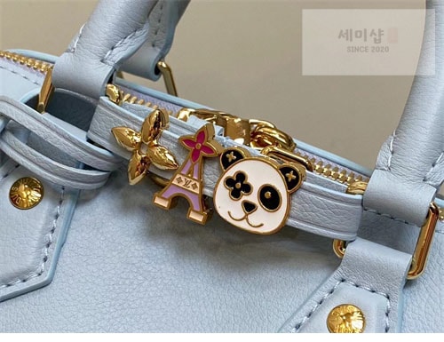 Louis Vuitton 루이비통 스피디 18 M24605 퍼플 Bag 17번 이미지