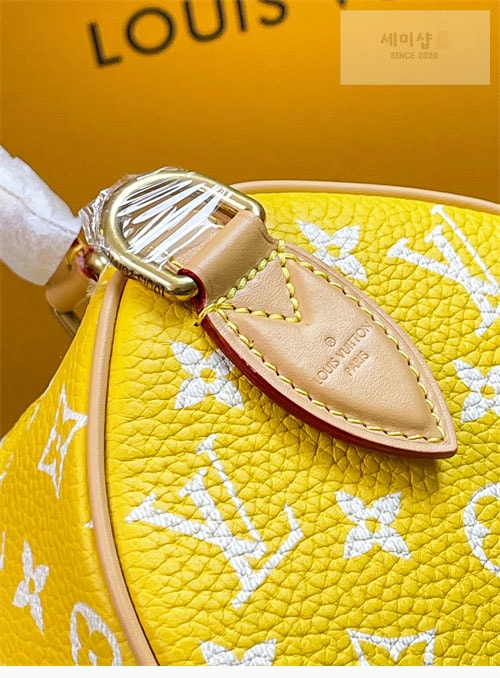Louis Vuitton 루이비통 스피디 29 반둘리에 25 M24426 매트 옐로우 Bag 7번 이미지