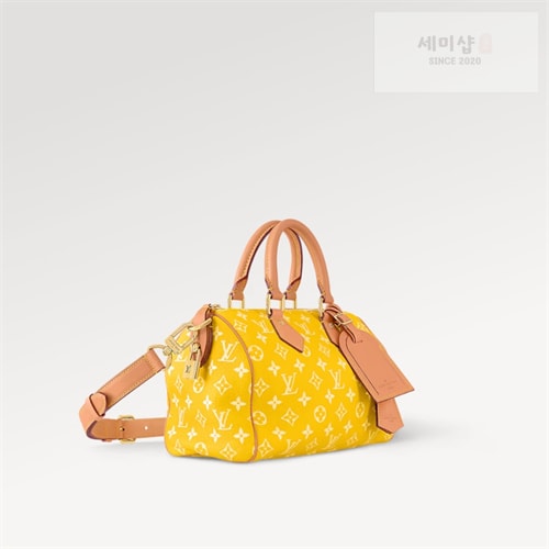 Louis Vuitton 루이비통 스피디 29 반둘리에 25 M24426 매트 옐로우 Bag 8번 이미지