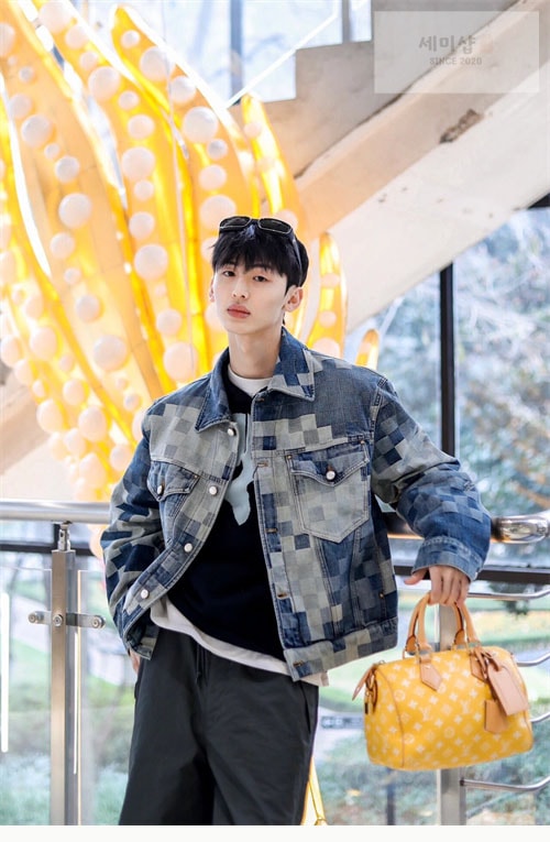 Louis Vuitton 루이비통 스피디 29 반둘리에 25 M24426 매트 옐로우 Bag 10번 이미지