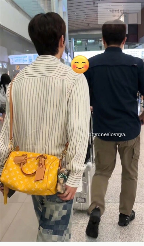 Louis Vuitton 루이비통 스피디 29 반둘리에 25 M24426 매트 옐로우 Bag 15번 이미지